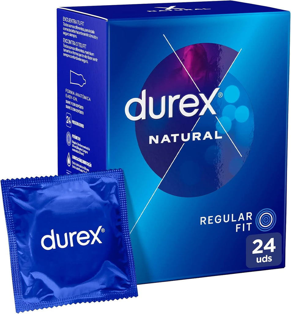 Durex Preservativos Natural Plus x 24 Unidades
