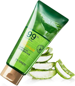 The Saem Jeju Fresh Aloe Gel 99% 300mL – Hidratante & Calmante