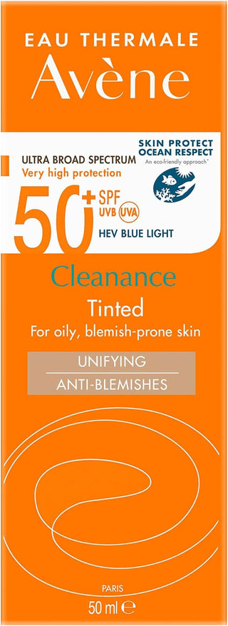 Avène Cleanance Solar com Cor FPS50+ 50mL