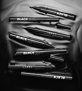 Lamel Black Eyeliner With Soft Brush – Precisão & Intensidade