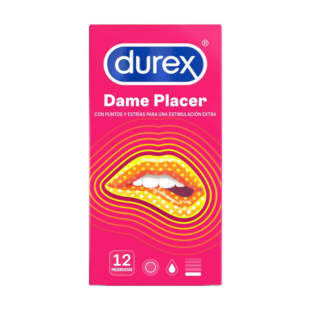 Durex Dame Placer Preservativo x 12 Unidades