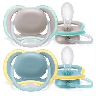 Philips Avent Chupeta +18 meses x2 - Ultra Air (Cinza e Azul)