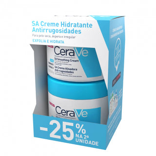 CeraVe SA Pack Creme Alisador Antirrugosidades 2x340g