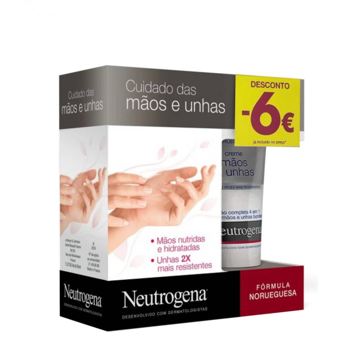 Neutrogena Pack Creme de Mãos e Unhas 2x75mL