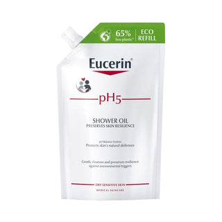 Eucerin pH5 Óleo de Banho Recarga 400mL – Limpeza Suave & Hidratante