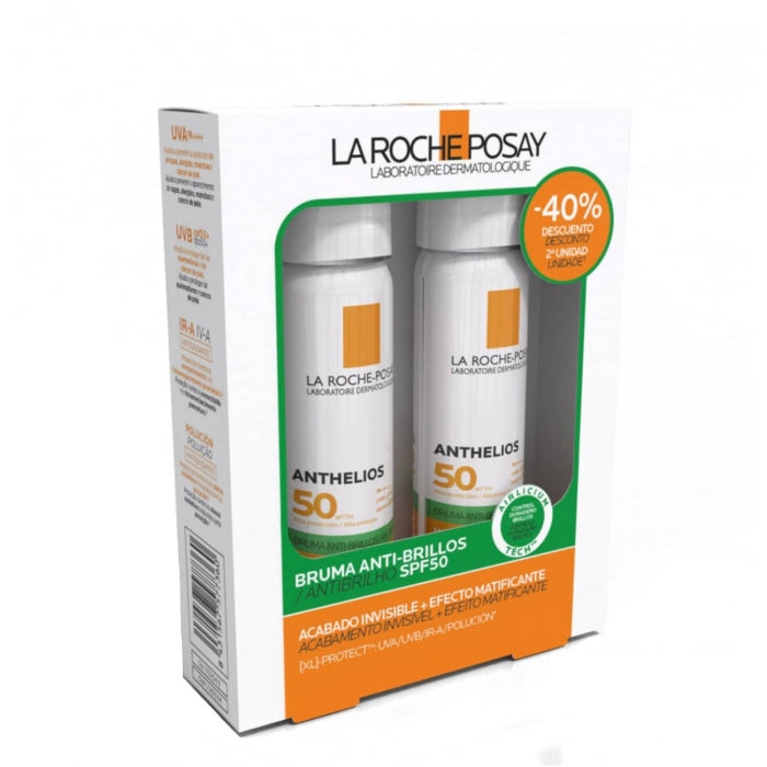 La Roche Posay Anthelios PACK Bruma Anti-Brilho SPF50 | A Tua Farmácia ...