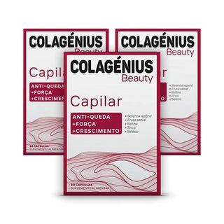 Colagenius PACK Beauty Capilar 3 x 30 cápsulas