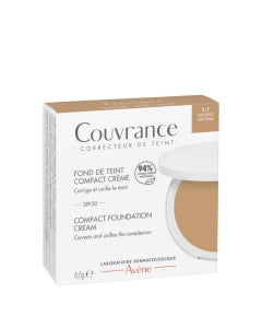 Avène Couvrance Creme Compacto SPF30 Tom Natural – Correção & Uniformização