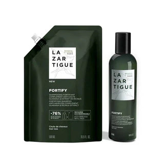 Lazartigue PACK Champô Fortificante Eco-Refill 500mL + Champô Fortificante 250mL