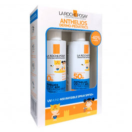 La Roche Posay Anthelios Dermo Pediatrics Spray Invisivel SPF50+ 200mL (Pack Duplo)