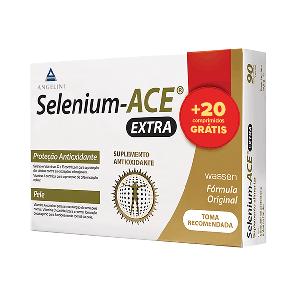 Selenium ACE Extra 90 + 20 Comprimidos