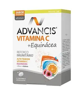 Advancis® Vitamina C + Equinácea x 12 comprimidos efervescentes