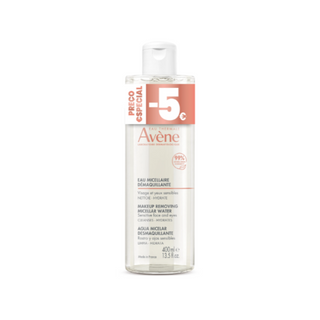 Avène Água Micelar 400mL PROMOCIONAL -5€ – Rosto, Olhos & Lábios