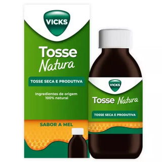 Vicks Tosse Natura Xarope 140mL – Tosse Seca & Produtiva