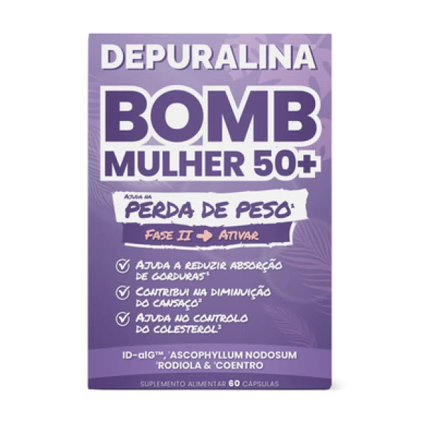 Depuralina Bomb Mulher 50+ (60 cápsulas)