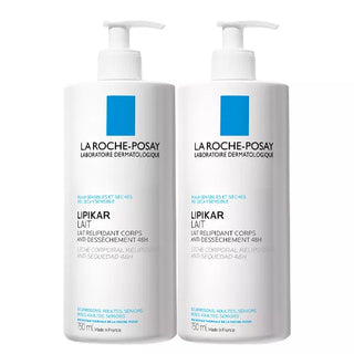 La Roche Pack Posay Lipikar Leite Corporal 2x750mL – Hidratação & Conforto