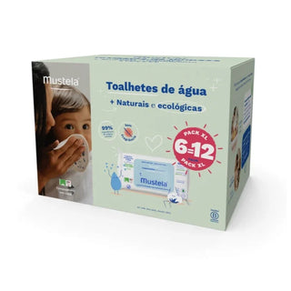 Mustela Bebe Toalhitas sem Perfume 12 x 60 Unidades