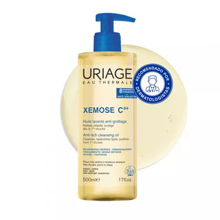 Uriage Xémose C8+ Óleo De Limpeza 500mL – Nutrição & Alívio