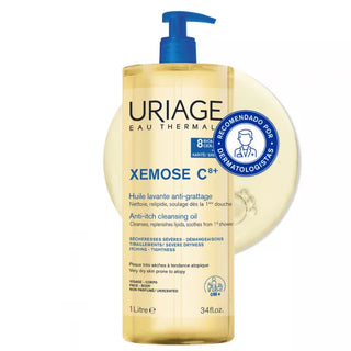 Uriage Xémose C8+ Óleo De Limpeza 1L – Nutrição & Alívio