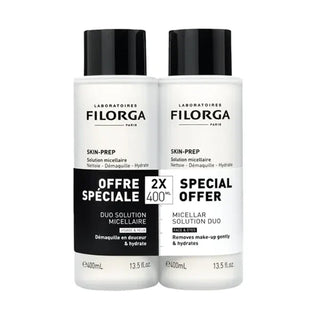 Filorga PACK Skin-Prep Micellar Solution – Limpeza & Hidratação 2x400mL