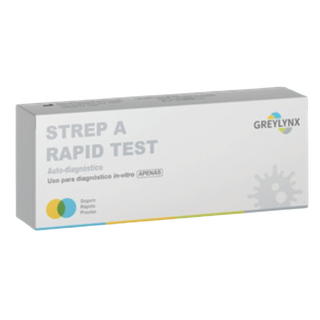 Teste de deteção Streptococcus A - 1 Unidade