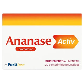 Ananase Activ 20 Comprimidos – Reduz Inflamação e Inchaço