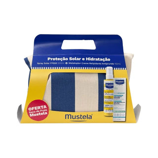 Mustela Pack Proteção Solar e Hidratação para Pele Atópica - Oferta Saca de Praia