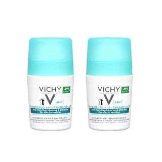 Vichy PACK Deo Roll-On Anti-Manchas 48h 2x50mL – Roupa Protegida