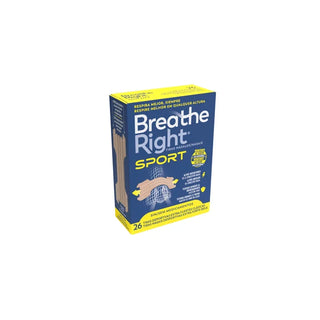 Breathe Right Sport Tiras Nasais Bege 26 Unidades - Respiração & Desporto