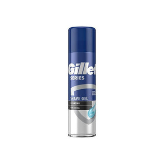 Gillette Series Gel de Barbear com Carvão 200mL – Limpeza & Proteção