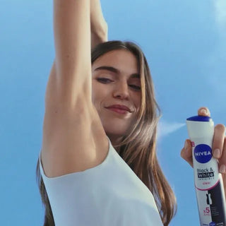 Nivea Black & White Invisible Original Spray Desodorizante 150mL – Proteção Anti-Manchas