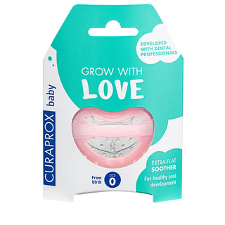 Curaprox Baby Chupeta T0 Rosa - Desde o Nascimento