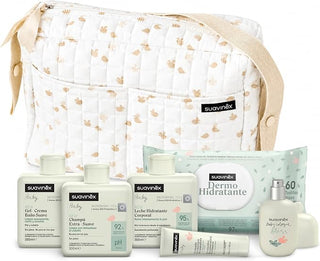 Suavinex Baby Care Mom Bag com 6 Produtos - Bege
