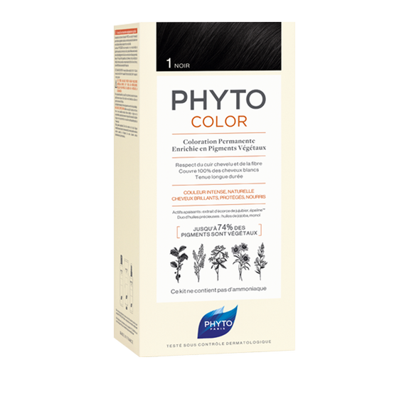 Phyto Phytocolor Coloração Permanente - 1 Preto