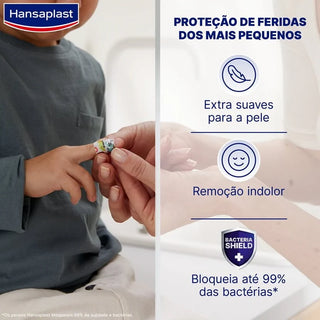 Hansaplast Kids Pensos Sensitive x 20 – Proteção & Conforto