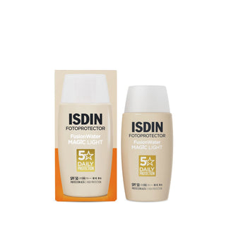 ISDIN Fotoprotetor Fusion Water Magic Tom Claro SPF50 50 mL