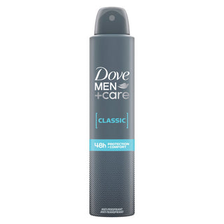Dove Men+Care Classic Spray Anti-Transpirante 48H 200mL – Proteção & Frescura