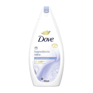 Dove Talco Gel de Banho 450mL – Hidratação & Suavidade