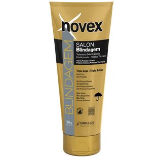 Novex Salon Blindagem 90g – Proteção Térmica & Efeito Liso