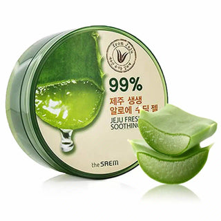The Saem Jeju Fresh Aloe Gel 99% 300mL – Hidratante & Calmante