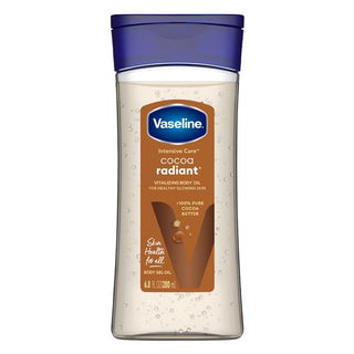 Vaseline Intensive Care Cocoa Radiant Óleo Corporal 200mL – Nutrição & Luminosidade