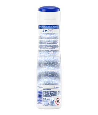 Nivea Derma Control Restore Spray Desodorizante 150mL – Pele Sensível