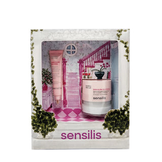 Sensilis Coffret Xmas26 Skin Glow Ácido Glicólico 50ml + Contorno de Olhos 15ml – Luminosidade e Olheiras