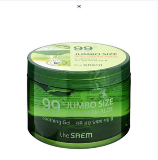 The Saem Jeju Fresh Aloe Gel 99% 500mL – Hidratante & Calmante