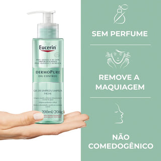 Eucerin DermoPure PACK Oil Control Fluido Matificante 50mL + Gel de Limpeza 200mL