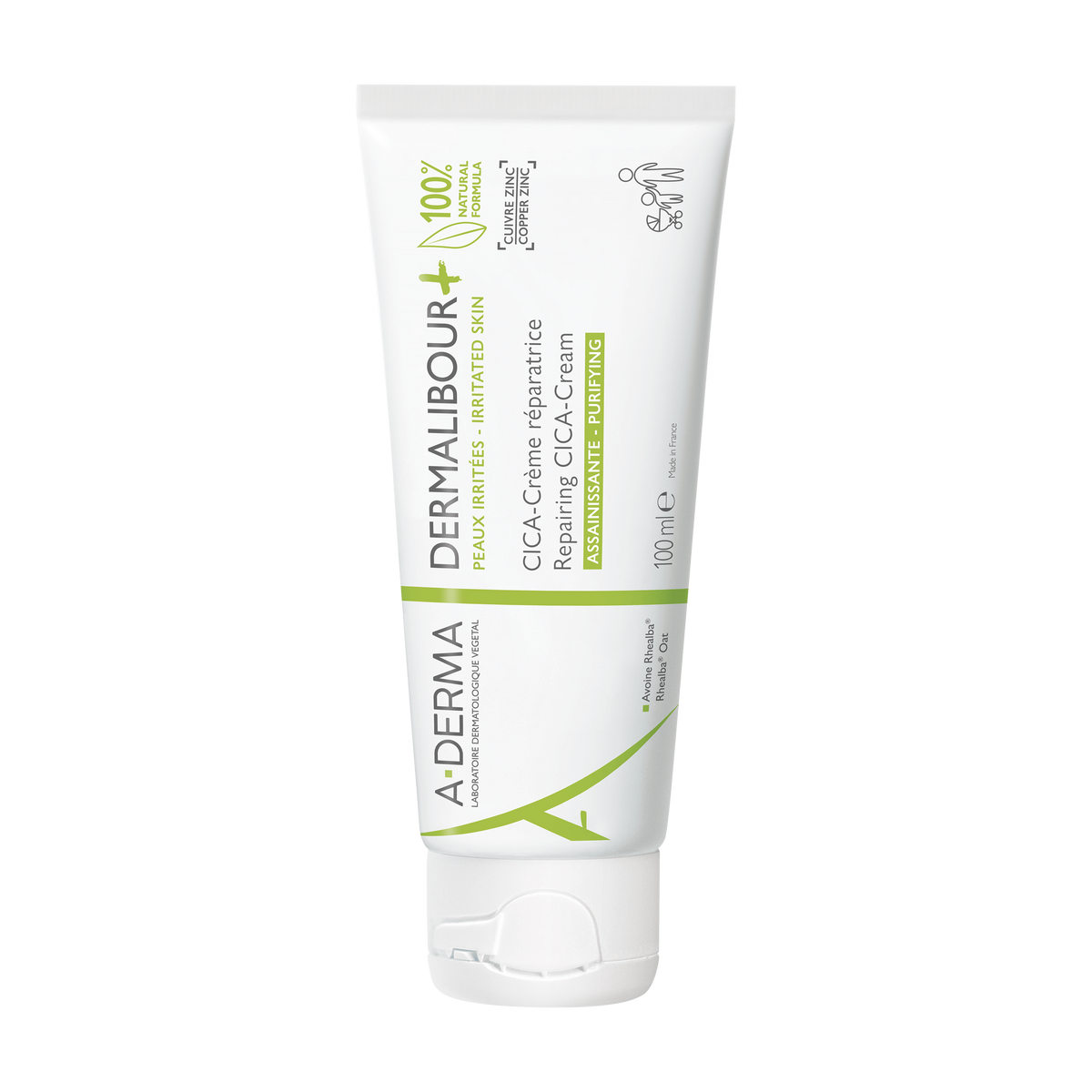 Protective Nappy Cream A-Derma Dermalibour+ Cica 100 ml main image 0