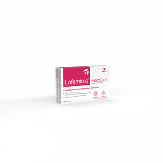 Lafemidia FloraCare 20 Cápsulas - Flora Vaginal e Conforto Urinário