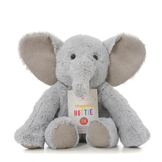 Elefante Snuggable Hottie Heatable Toy – Peluche para Aquecer com Aroma a Lavanda