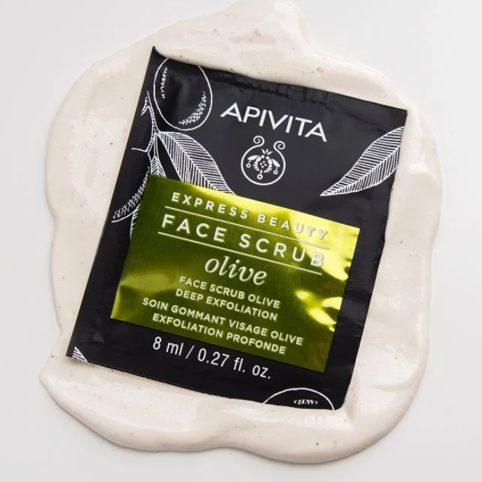 Apivita Express Beauty Creme Esfoliante Intensivo De Azeitona 2x8 mL