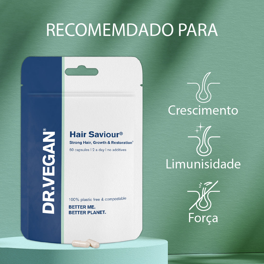 DR.VEGAN® Hair Saviour - Cabelo x 60 cápsulas